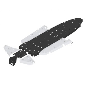 Segway Villain SX10 64" Skid plate full set (plastic+alu)