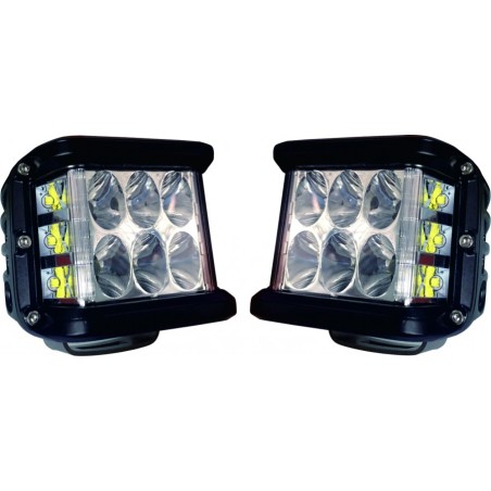 LED working lamp CUBE 45W / L98xH88(76)xD82mm / 2762lm / Set ( 2 pieces)