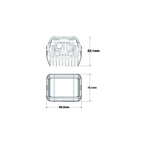 LED Working Lamp CUBE 45W - Set of 2