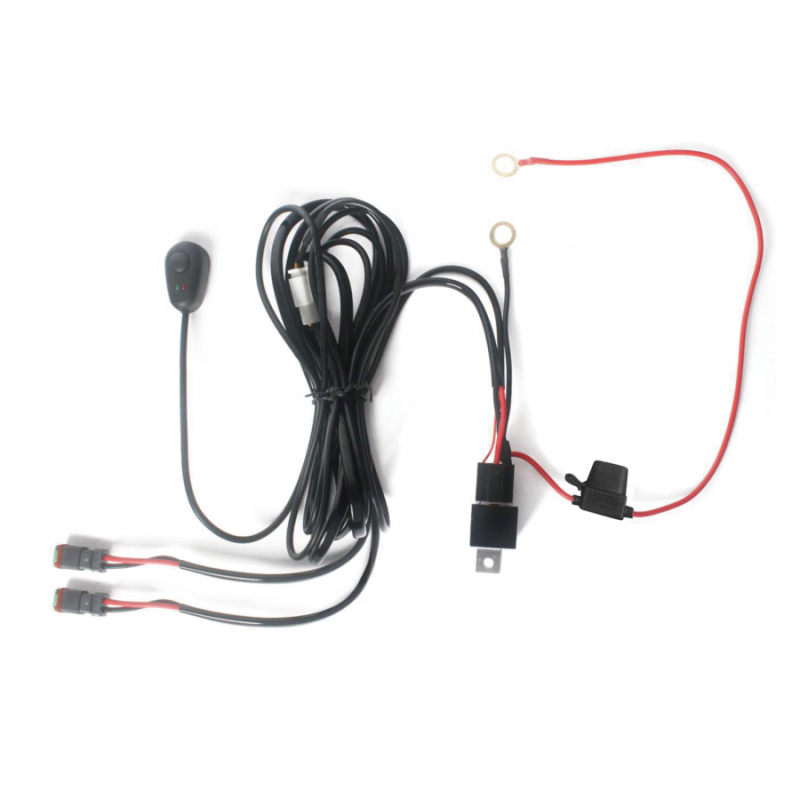 Wire harness for work lamps 12V max 120W Wire harness for work lamps 12V max 120W