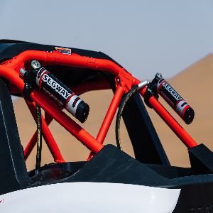 Segway Villain SX10X in Wit en Rood