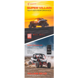 Segway Accessoire: New Pop-up Banner SSV