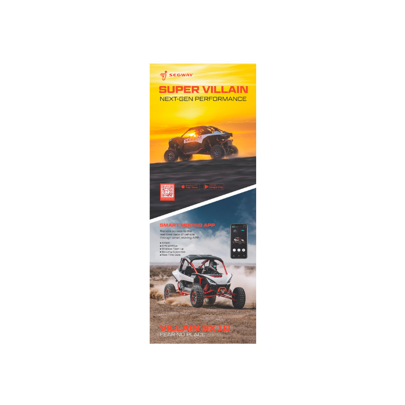 Segway New Pop-up Banner SSV - Partnr: AM1R32005022 Segway New Pop-up Banner SSV - Partnr: AM1R32005022