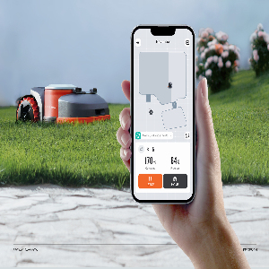 Segway Navimow i108e op GPS zonder perimeterkabel maait 800m2 gras met gemak