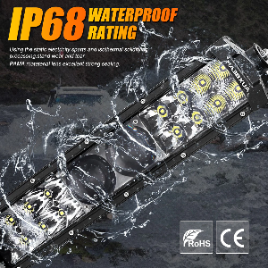 Auxbeam 5D-PRO Off Road Led Light Bar 14inch 100W 12000LM Spot Beam 