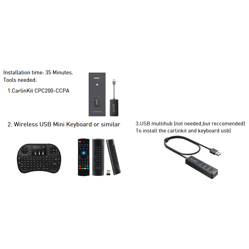 Carplay kit for 10,4" central display Villain & Fugleman Carplay kit for 10,4" central display Villain & Fugleman