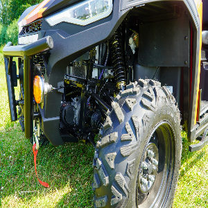 UTV diesel T1a Linhai 1100cc powerd by Kubota, Winch, Windshield, Side bumper, Central Mirror, Rubber mat, Felt pad, Elektric Du