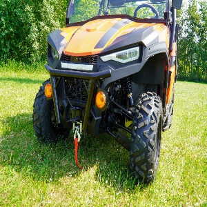 UTV diesel T1a Linhai 1100cc powerd by Kubota, Winch, Windshield, Side bumper, Central Mirror, Rubber mat, Felt pad, Elektric Du