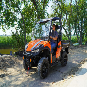 UTV diesel T1a Linhai 1100cc powerd by Kubota, Winch, Windshield, Side bumper, Central Mirror, Rubber mat, Felt pad, Elektric Du