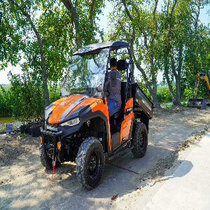 UTV diesel T1a Linhai 1100cc powerd by Kubota, Winch, Windshield, Side bumper, Central Mirror, Rubber mat, Felt pad, Elektric Du