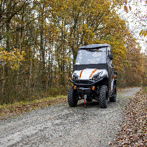 UTV diesel 1100 Full cab with acessories (wiper, washer, heating kit) fits original roof.