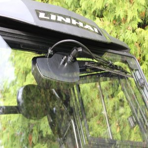UTV diesel 1100 Full cab with acessories (wiper, washer, heating kit) fits original roof.