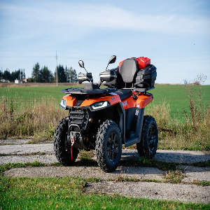 Segway rear box for AT5/AT6 model (without fuel tank)