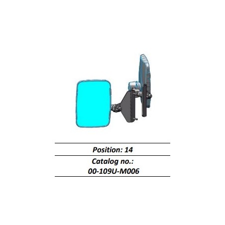 Segway Fugleman panoramic mirror assembly (L+R)