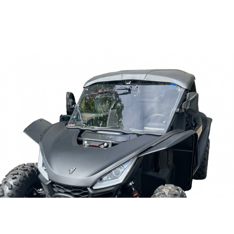 Segway Villain Polycarbonate Front Windshield With Wiper (2024+) Segway Villain Polycarbonate Front Windshield With Wiper (2024+)