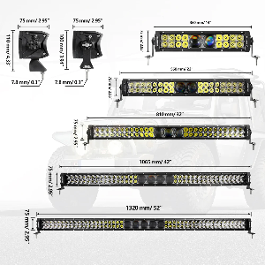 Auxbeam 5D-PRO Off Road Led Light Bar 32inch/810mm 270W 33000LM Spot Beam 