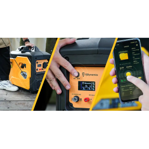 FJD X2800iE European Inverter Generator with display, electric starter & remote App