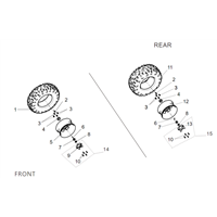 WHEEL COMBINATION (Standaard Alu)