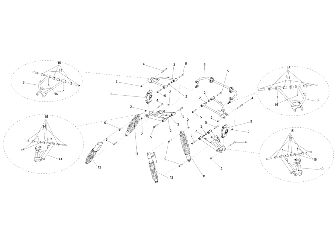 Système de suspension arrière SGW570FA6035