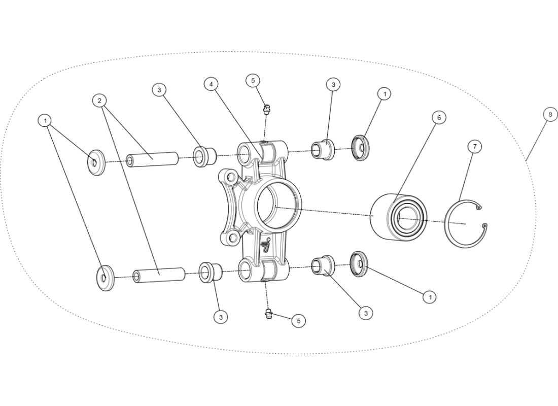 Roulement de Roue SGW570FA6037-RR