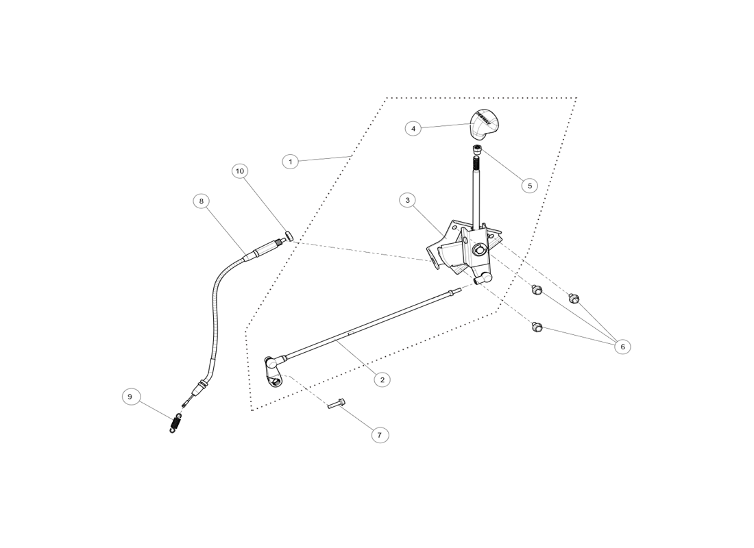 Gear Shift Assembly SGW570FA6048