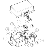 Fuse Box SGW570FA6051 for T3 ABS