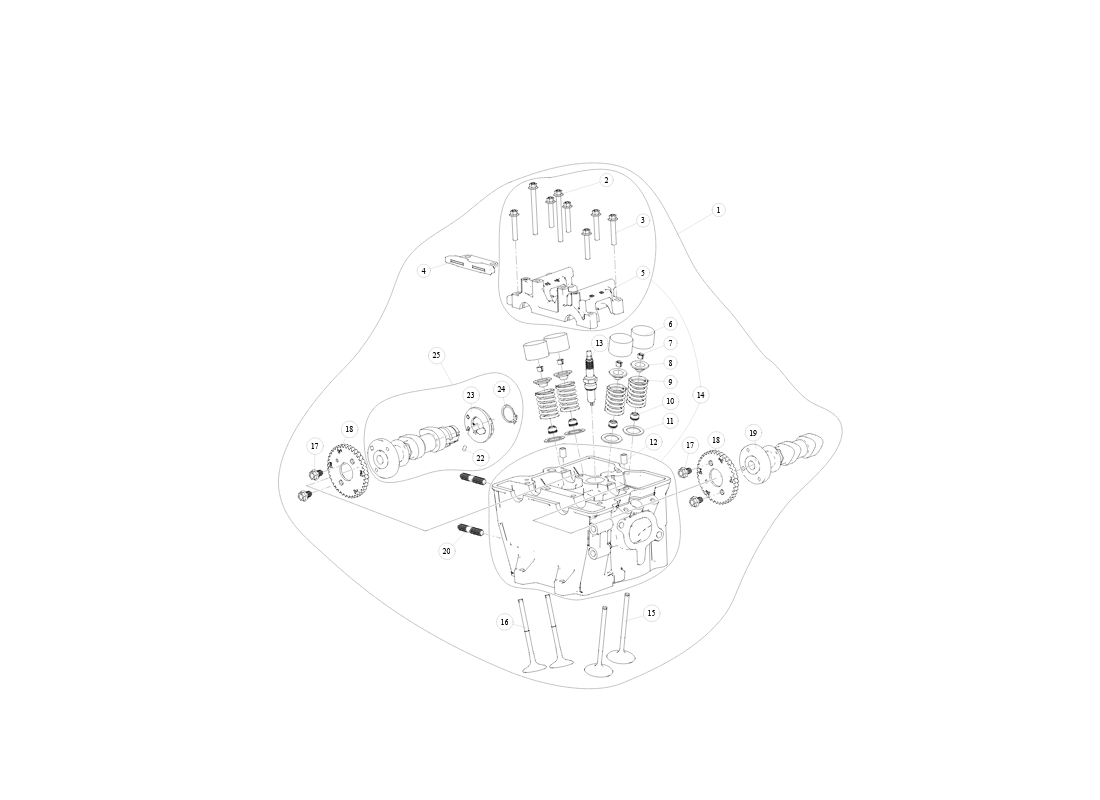 SGW570FA5003-CYLINDER HEAD SGW570FA5003