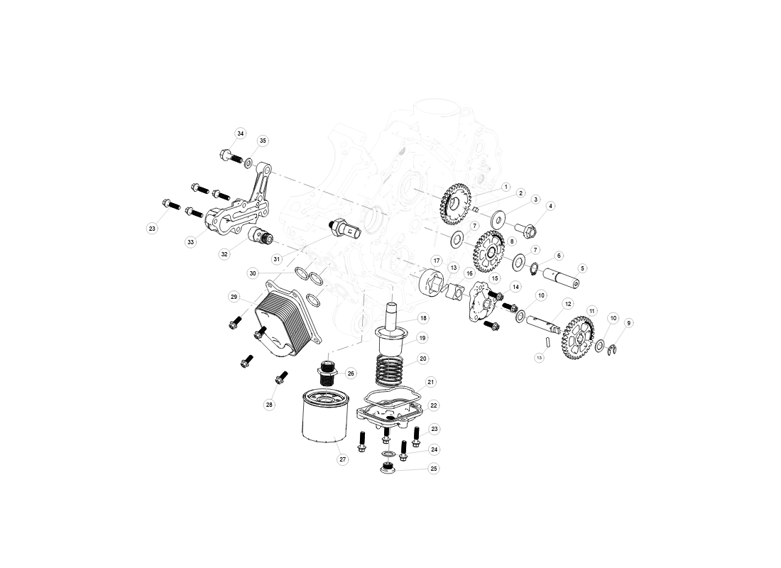 SGW570FA5009-LUBRICATION SYSTEM SGW570FA5009