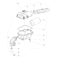 SGW570FA5020-AIR INTAKE SYSTEM SGW570FA5020