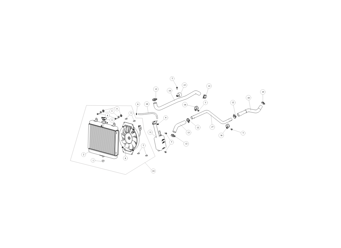 SGW570FA5023-COOLING SYSTEM SGW570FA5023