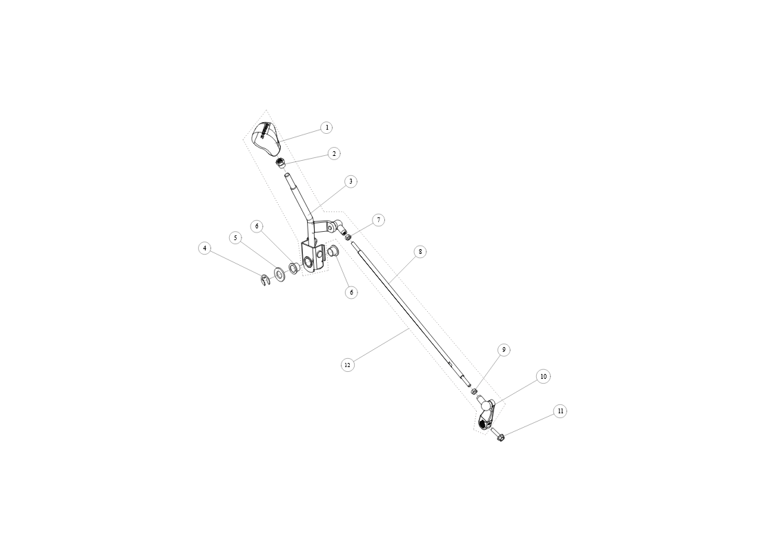 Gear Shift System SGW570FA5028