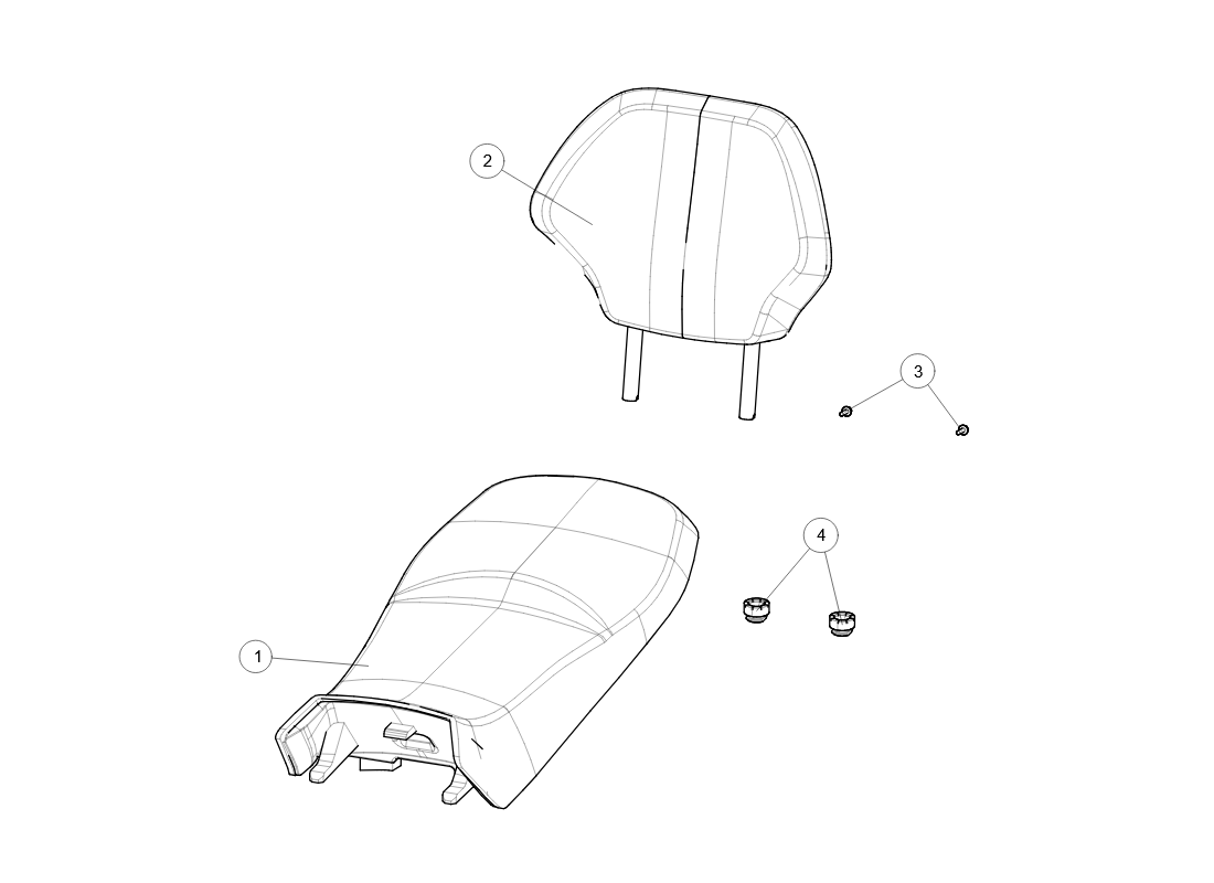 Coussin Assy Long - SGW570FA5036