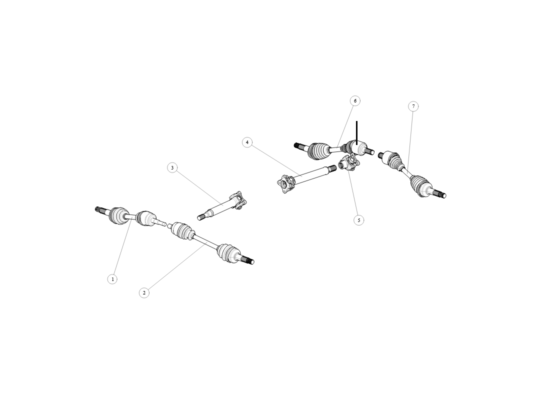 Long Shaft SGW570FA6050 for Segway
