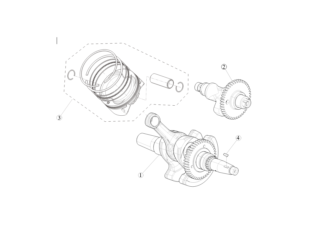 Crankshaft & Piston SGW570FA6001