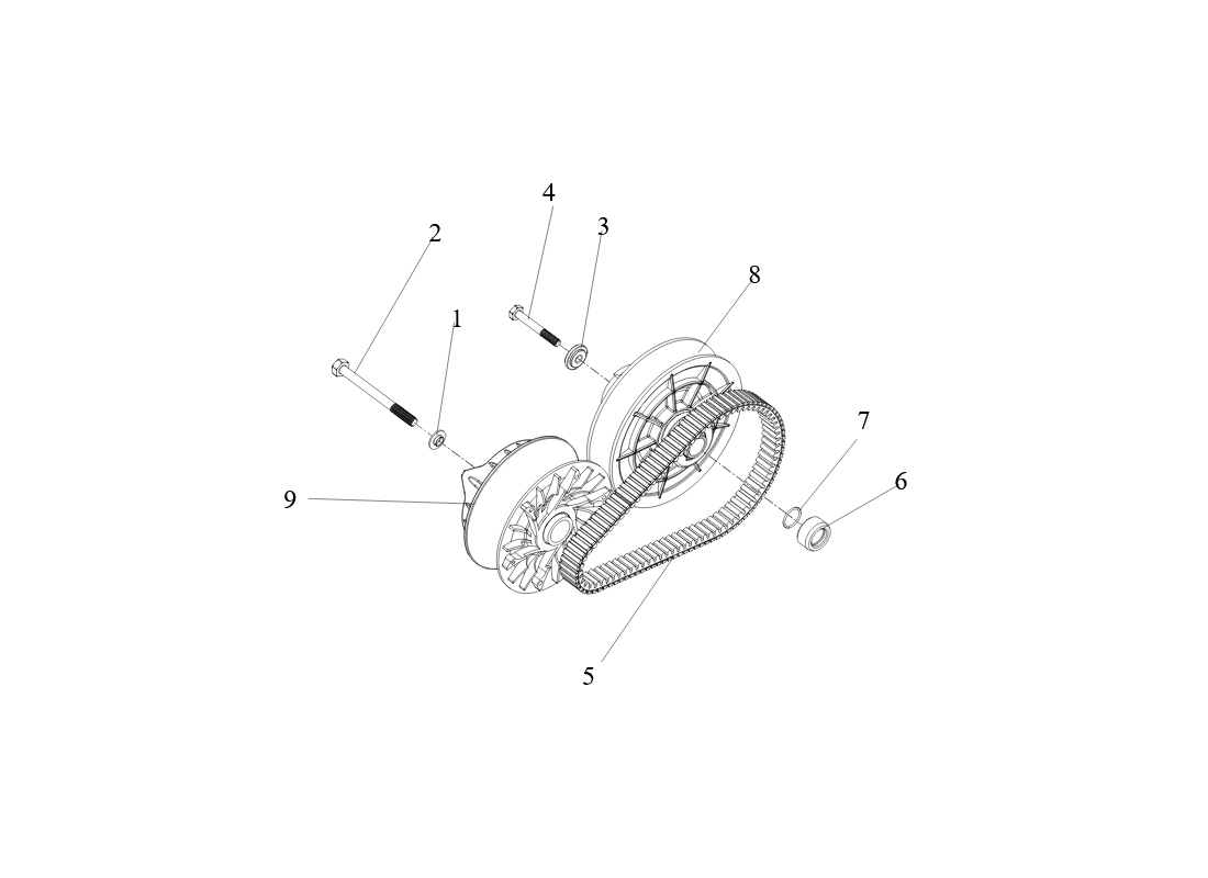 CVT Clutch for SGW570FA6003