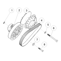 SGW570FA6003A-CVT Clutch for SGW570F-AT6