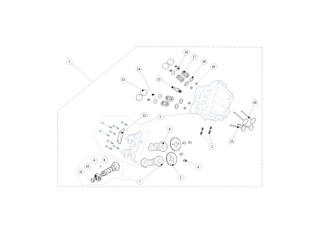 Cylinder Head Assembly for SGW570FA6007