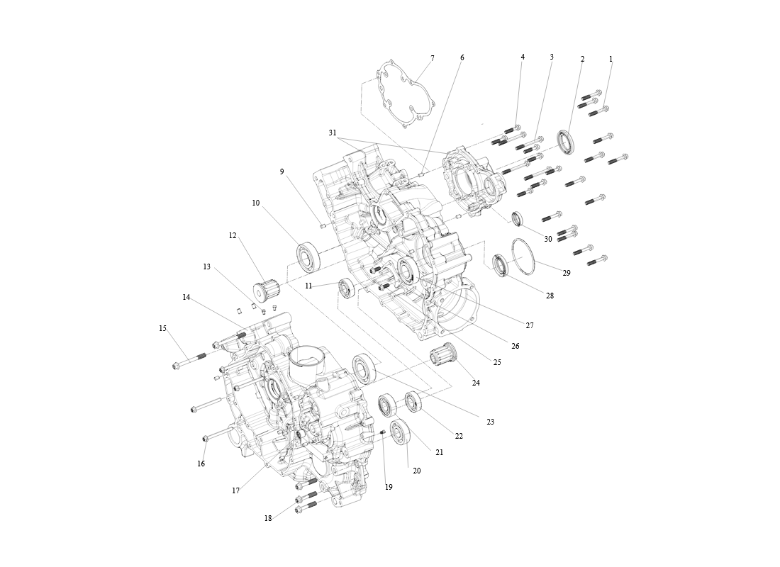 SGW570FA6008A Crankcase