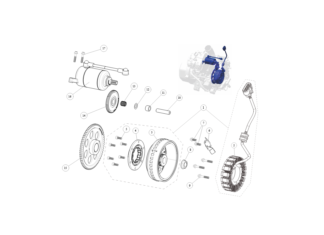 Montage de départ Segway SGW570FA6014
