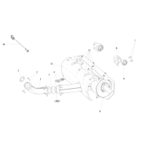 SGW570FU017-EXHAUST SYSTEM ASSEMBLY SGW570FU017