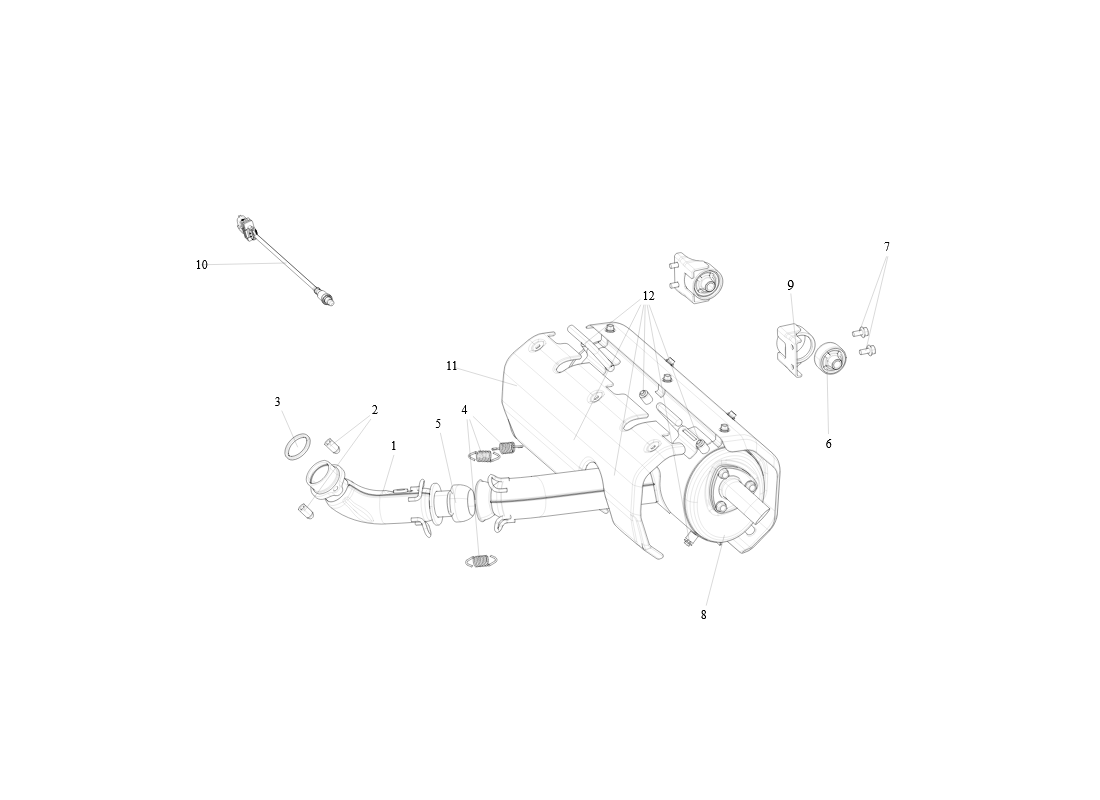 Exhaust System SGW570FU017
