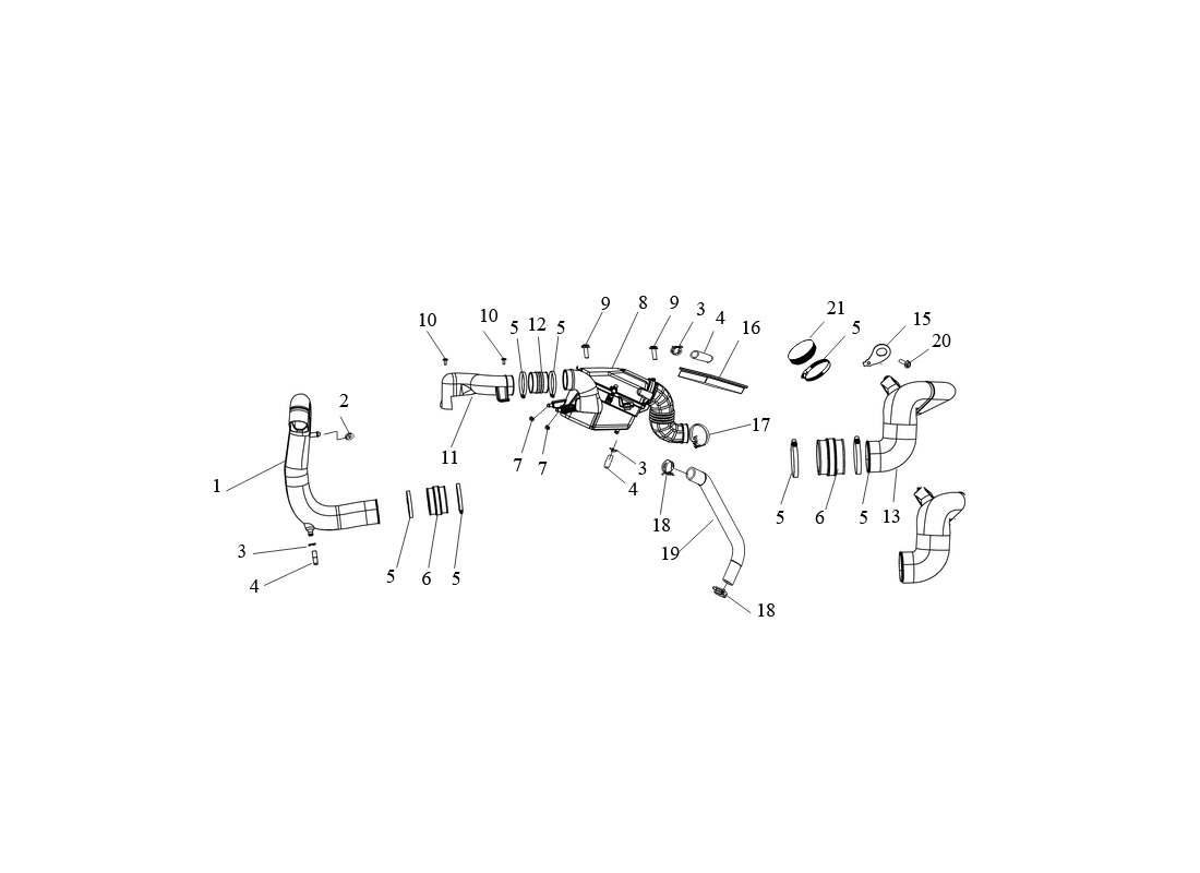 SGW570FA6020 Système d'Admission d'Air