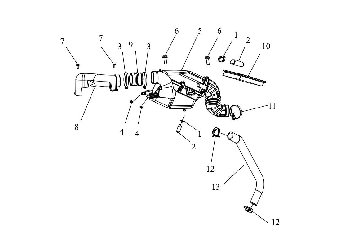 Intake System for SGW570FA - 2025+