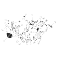 SGW570FA6031-INNER PLASTIC PARTS SGW570FA6031