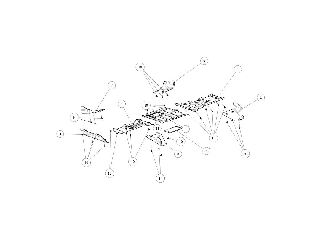 Pièces en Caoutchouc Longues SGW570FA6032