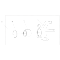 SGW570FA6039-LEFT STEERING KNUCKLE ASSY SGW570FA6039