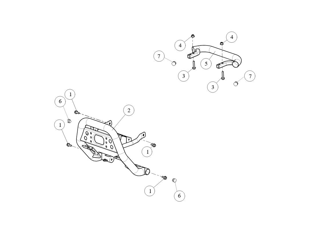 SGW570FA6049-BUMPER WELDING Assy (2022+)