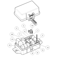 SGW570FA6051A-FUSE BOX (All Years)