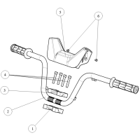 SGW570FA6057-HANDLEBAR COVER (All Years)