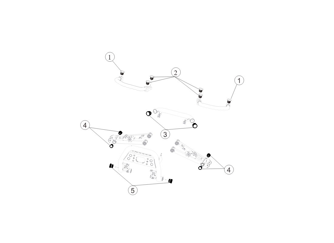 Bouchons Pare-chocs SGW570FA6058